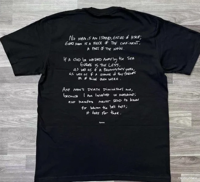 THE TEE Black TEE WORLD FW23 Sleeve S Short CORTEIZ RULE M L XL Devil's Printed Island 0824